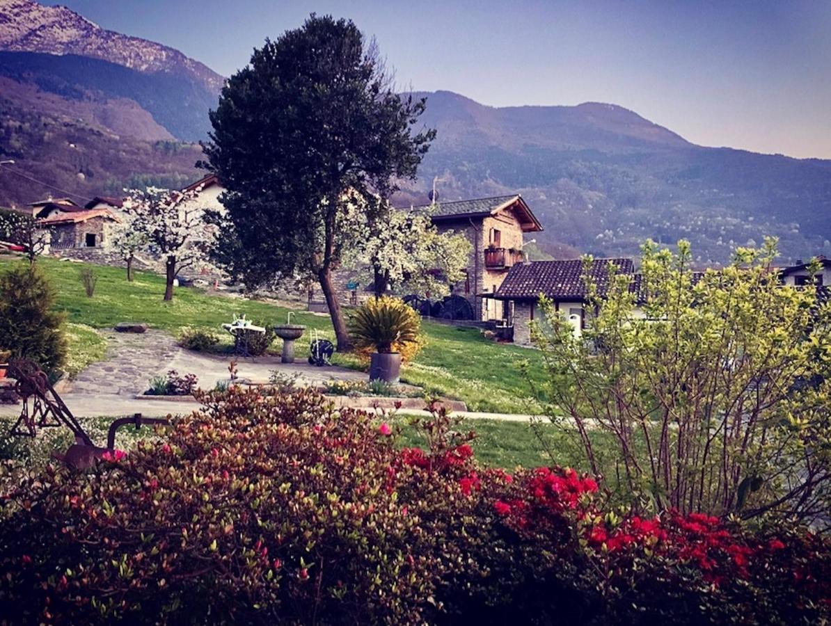 La Roggia - Lake Como Heritage Home In Molino Maufet Watermill - Patio On The Garden Колико Экстерьер фото